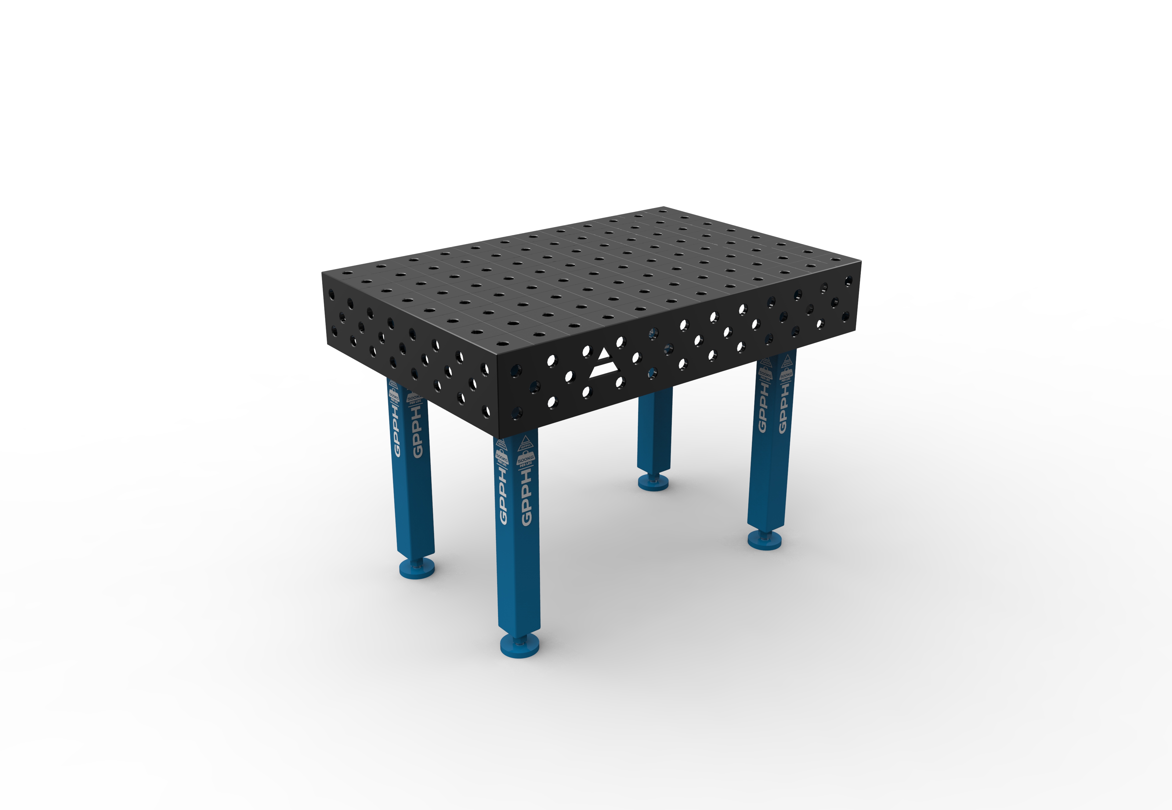 Svejsebord PLUS 1200x800 grid 100x100 Ø28 - System 28